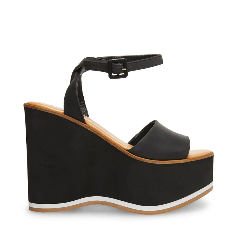 MILAN BLACK LEATHER sold by Steve Madden