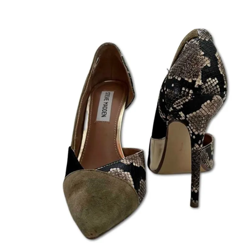 SNAKESKIN PUMPS - SM REBOOTED sold by Steve Madden