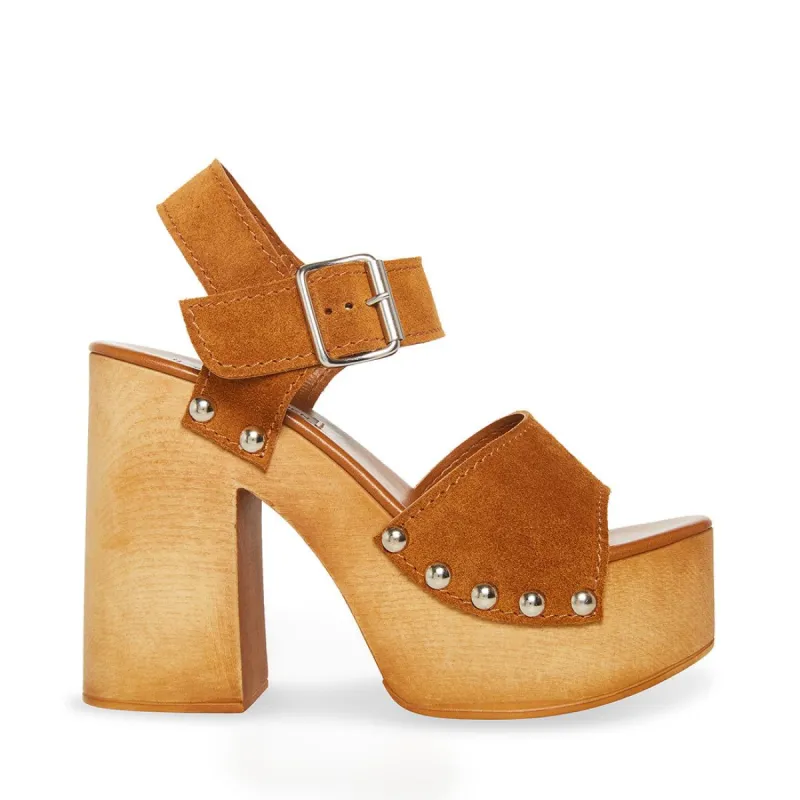 PAMMY CHESTNUT SUEDE sold by Steve Madden