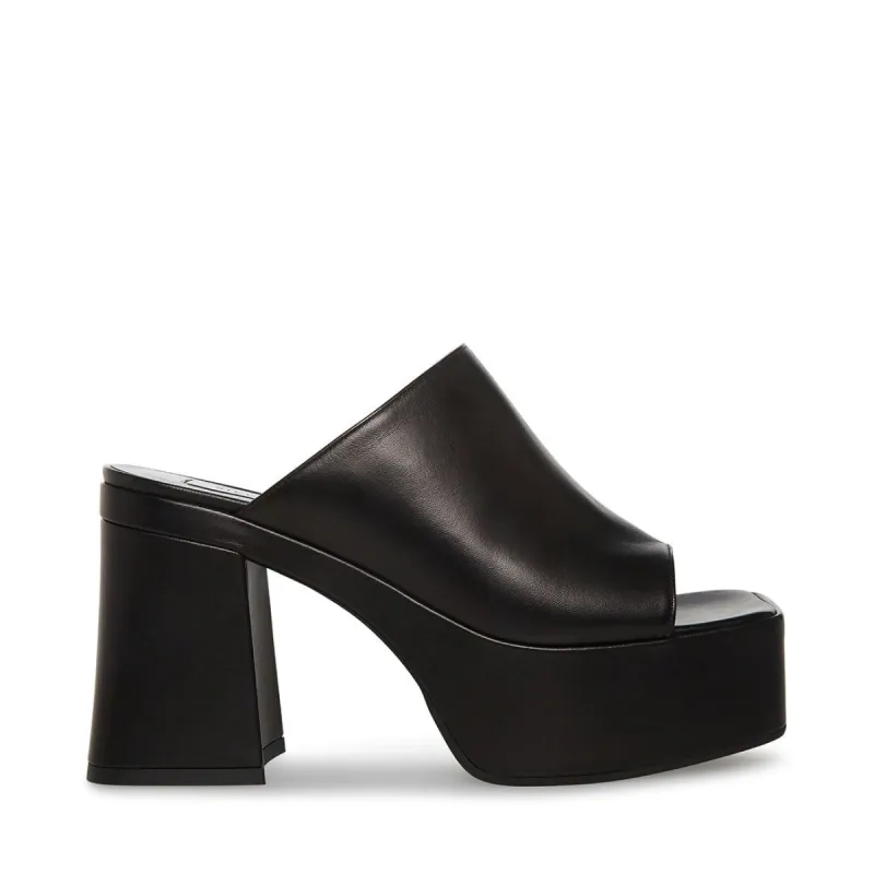 CAPRIA BLACK LEATHER sold by Steve Madden