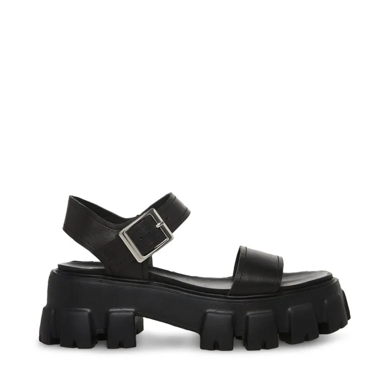 ELLIE BLACK LEATHER - SM REBOOTED sold by Steve Madden