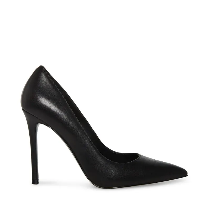 EVELYN BLACK LEATHER - SM REBOOTED sold by Steve Madden
