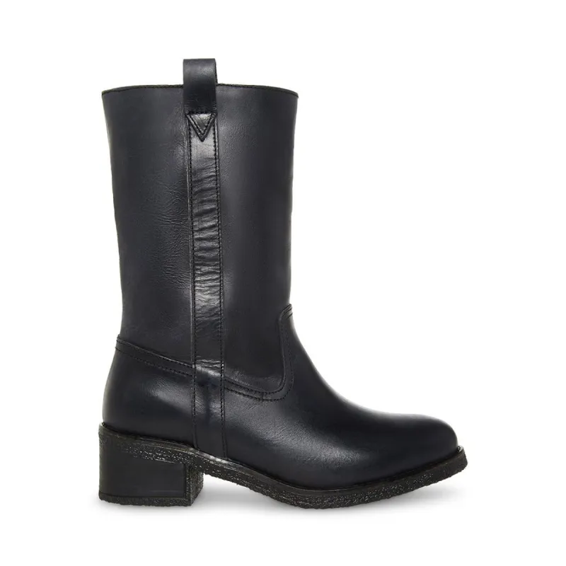 WINNY BLACK LEATHER sold by Steve Madden