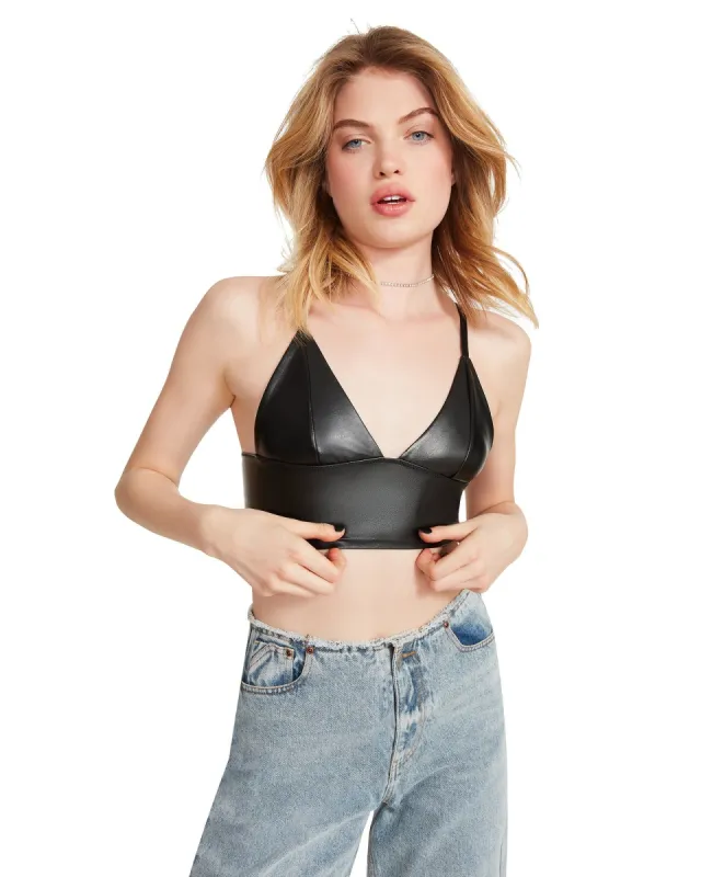 MELIKA BRALETTE BLACK sold by Steve Madden