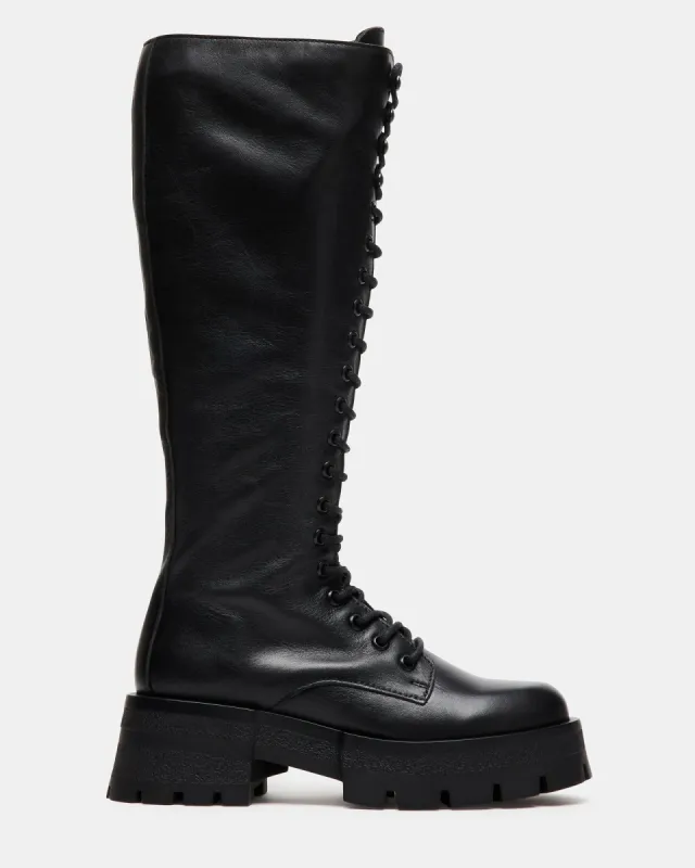 MOTTO BLACK LEATHER sold by Steve Madden