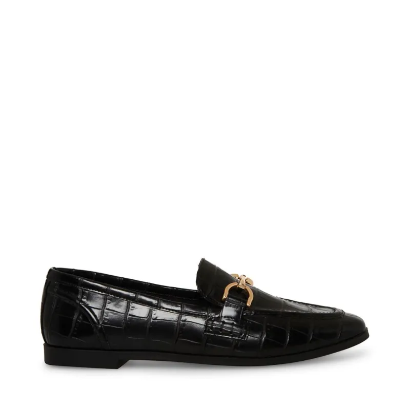 CARRINE BLACK CROCODILE sold by Steve Madden
