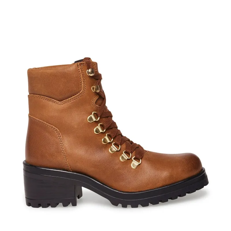 GALWAY COGNAC LEATHER - SM REBOOTED sold by Steve Madden