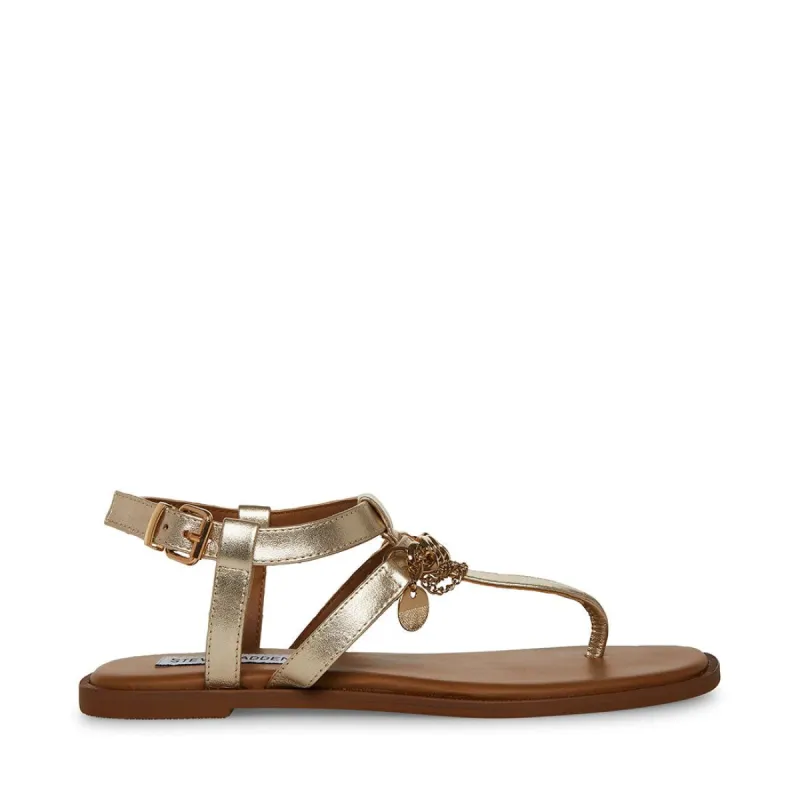 AZALIA GOLD LEATHER sold by Steve Madden