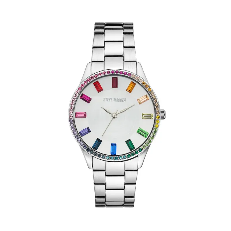 CRYSTAL WATCH MULTI sold by Steve Madden