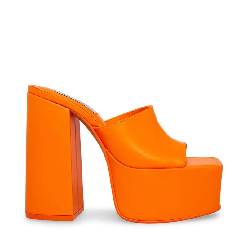 TRIXIE ORANGE LEATHER - SM REBOOTED sold by Steve Madden