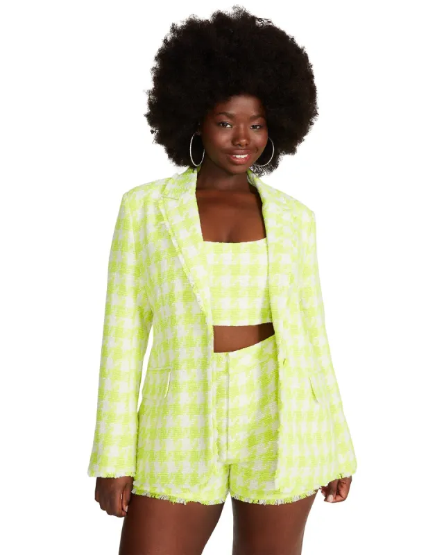 HARLOW JACKET LIME sold by Steve Madden