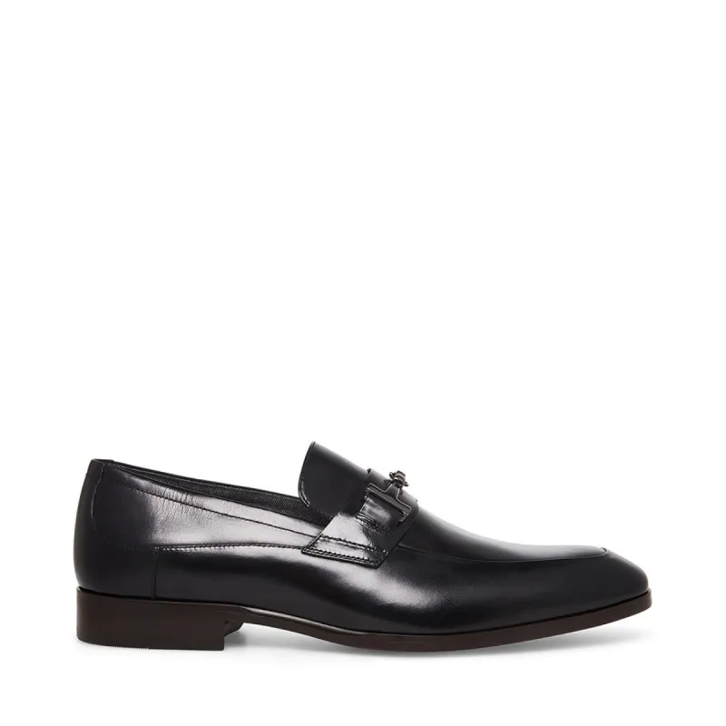 VALON BLACK LEATHER sold by Steve Madden