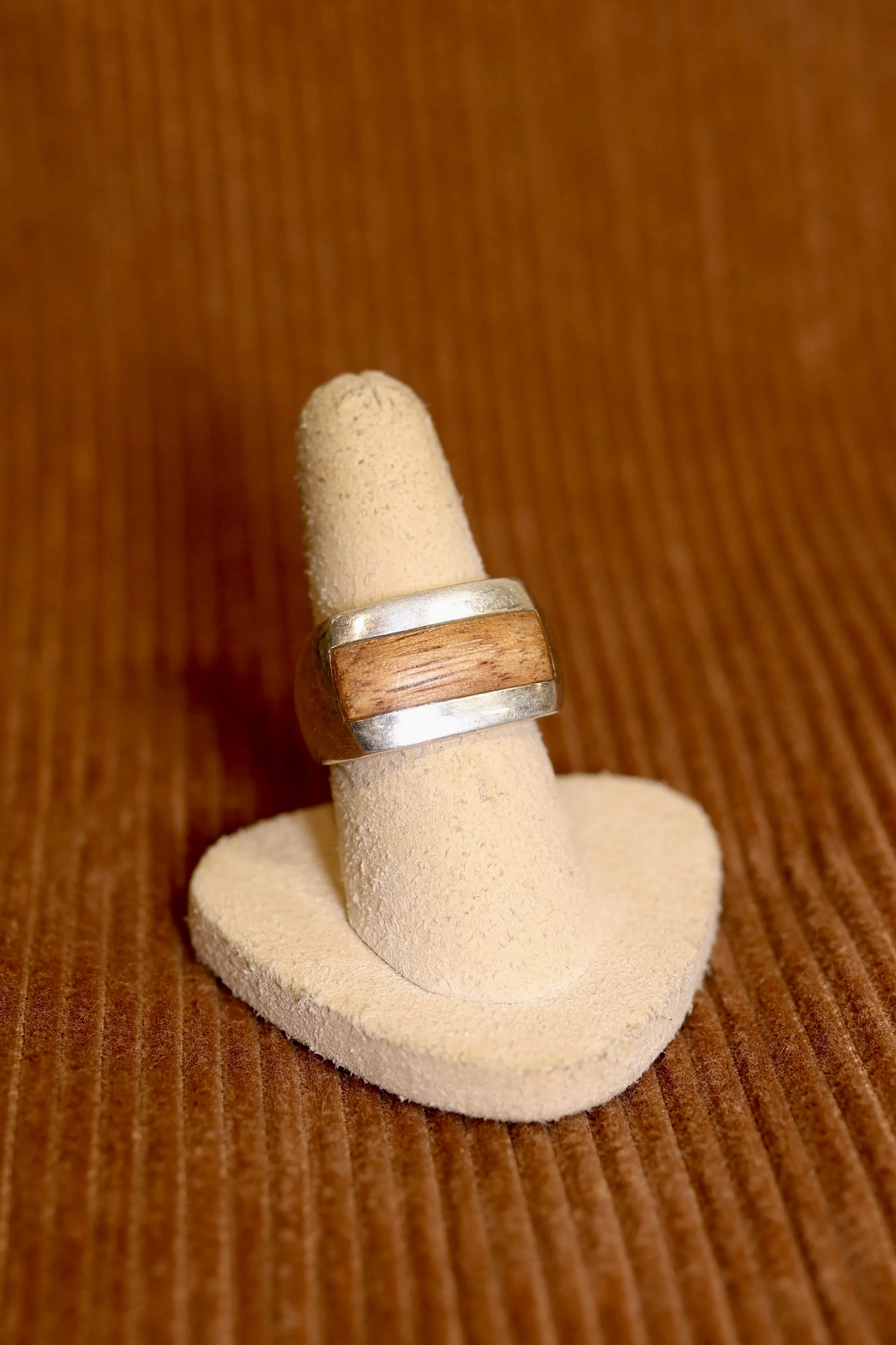 Wood and Sterling Silver sold by Steven Alan
