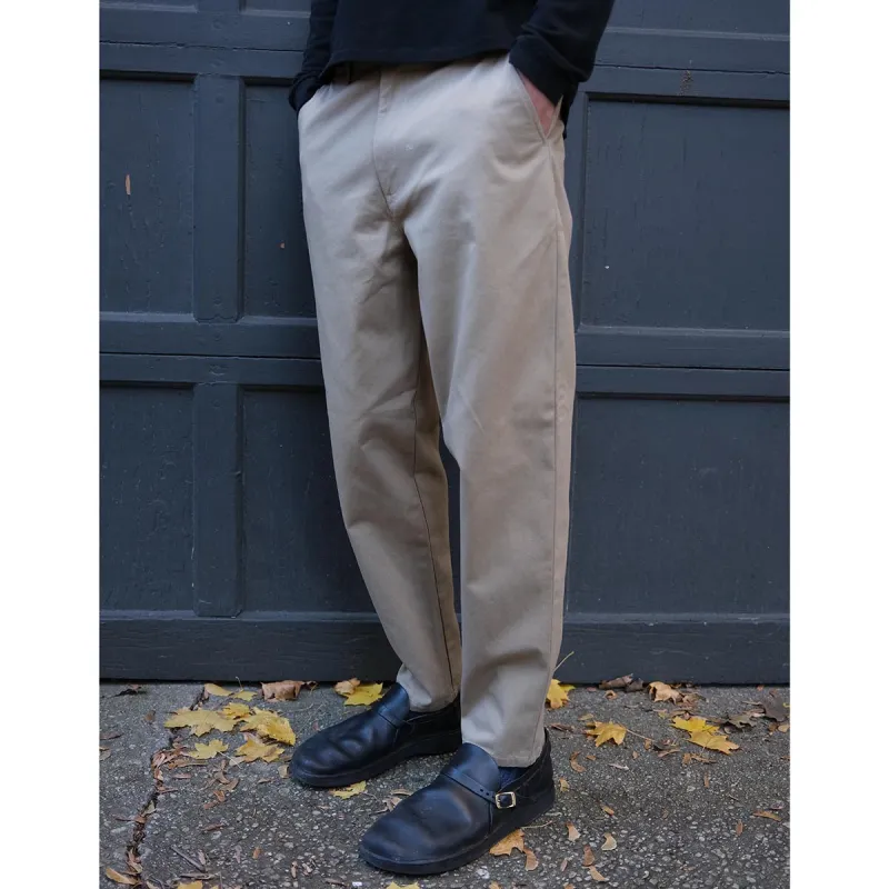 The Danver Pant , Khaki | LONG sold by Steven Alan