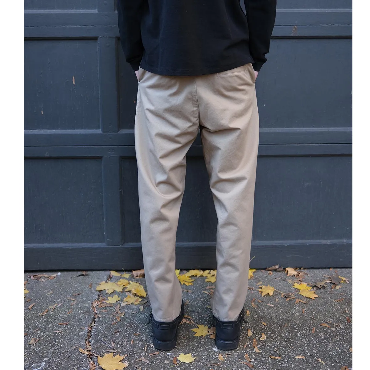 The Danver Pant , Khaki | LONG sold by Steven Alan product image thumbnail 2