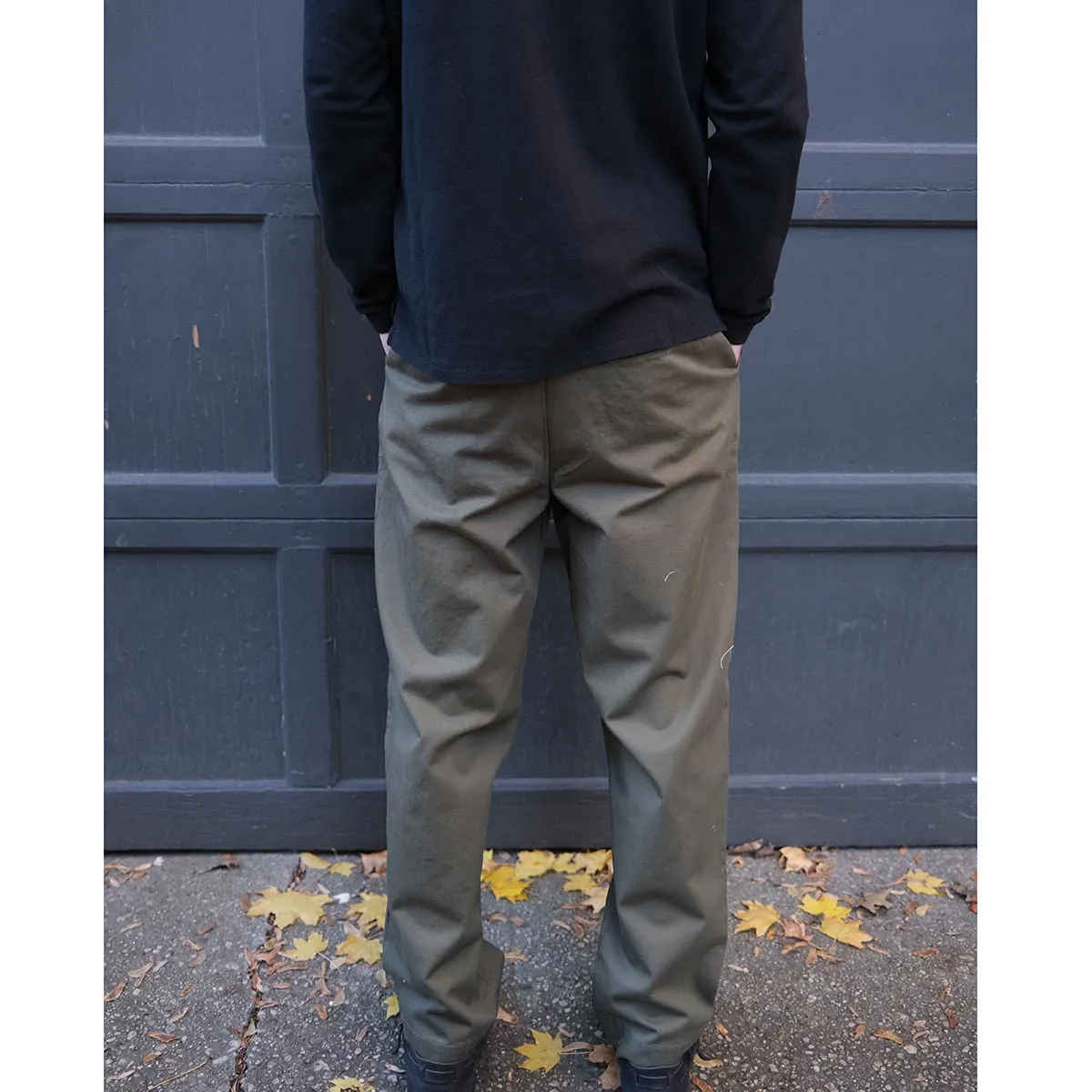 The Fund Pant, Dark Green | LONG sold by Steven Alan product image thumbnail 3