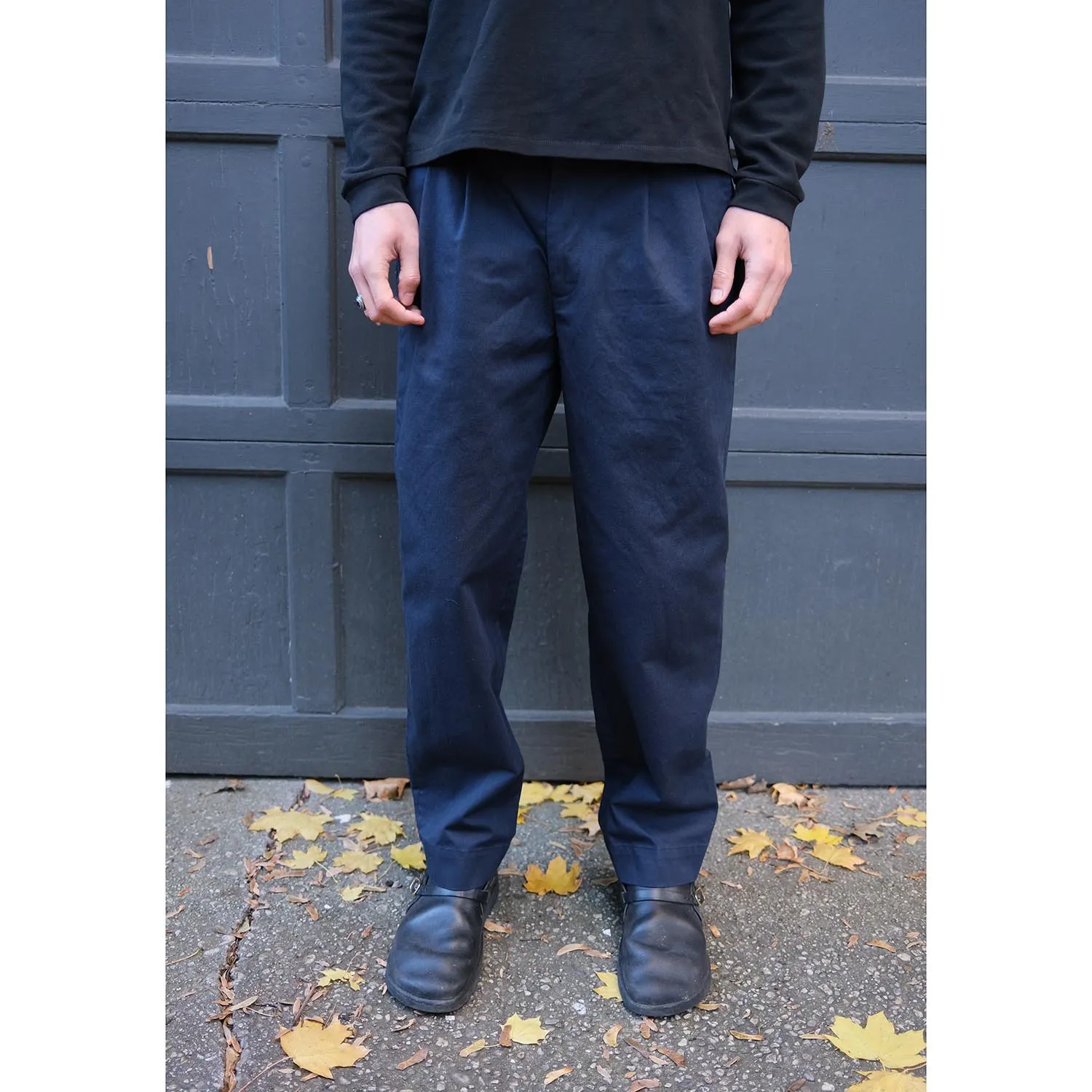 The Fund Pant, Navy | LONG sold by Steven Alan