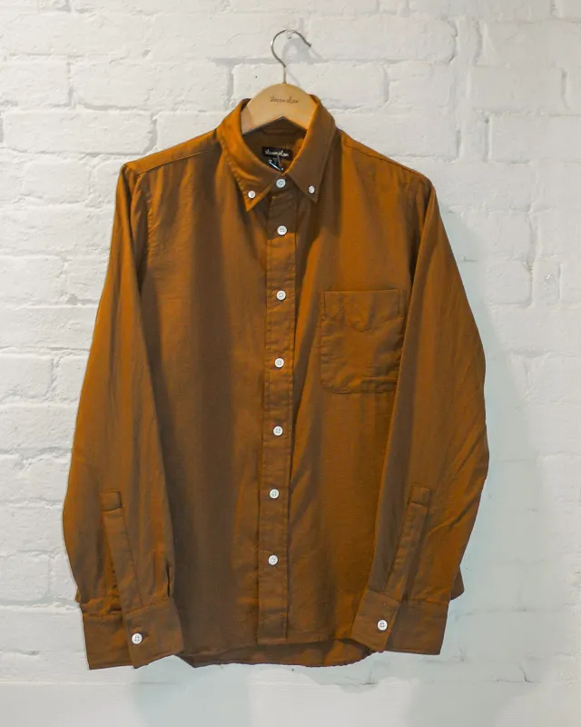 The Collegiate Shirt, Loden Twill sold by Steven Alan