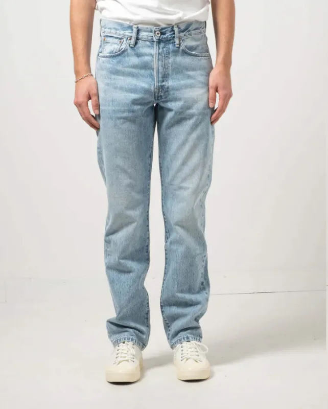 M5 Straight Fit Jeans, Pale Indigo sold by Steven Alan