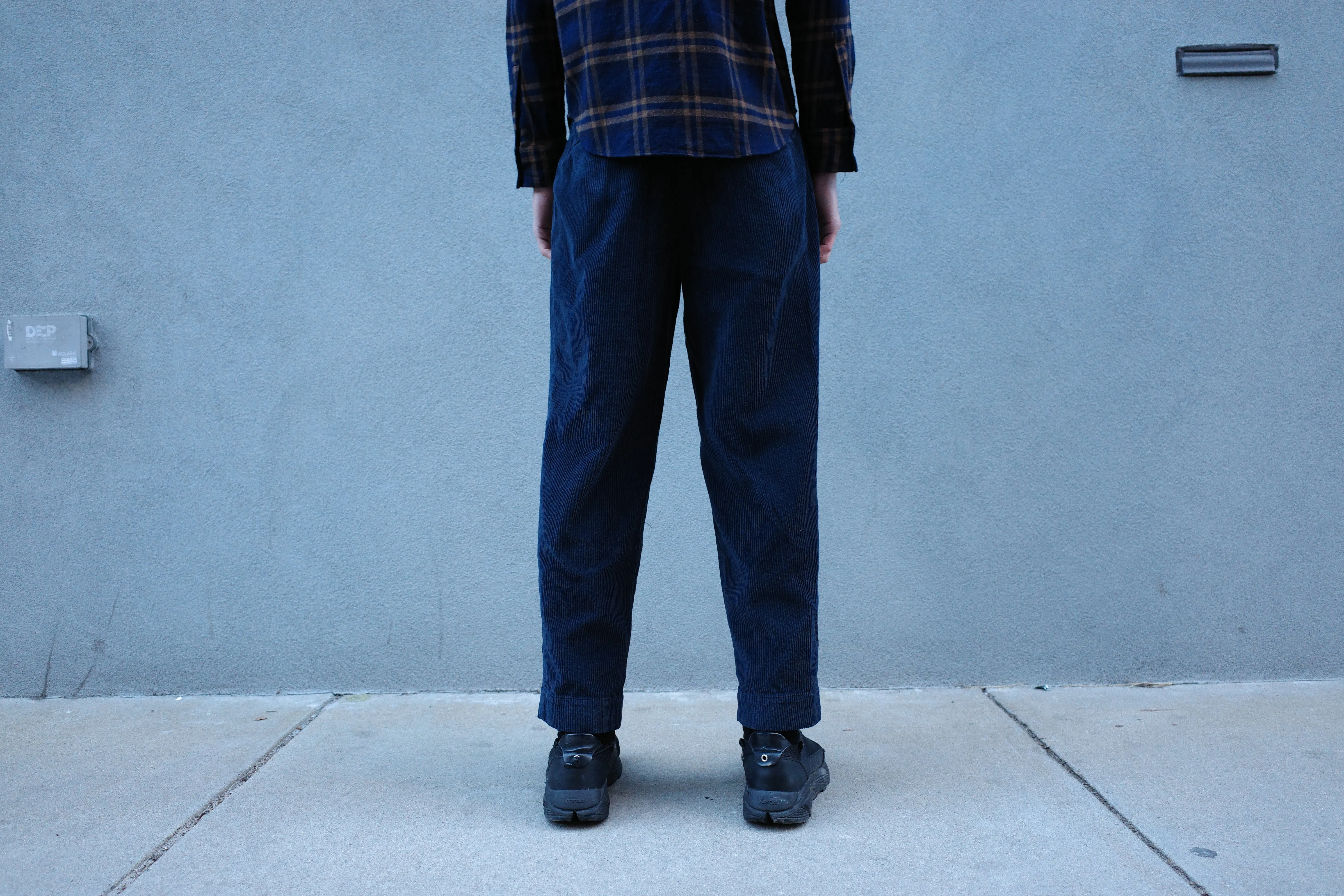 The Fund Pant, Navy Corduroy sold by Steven Alan product image thumbnail 3
