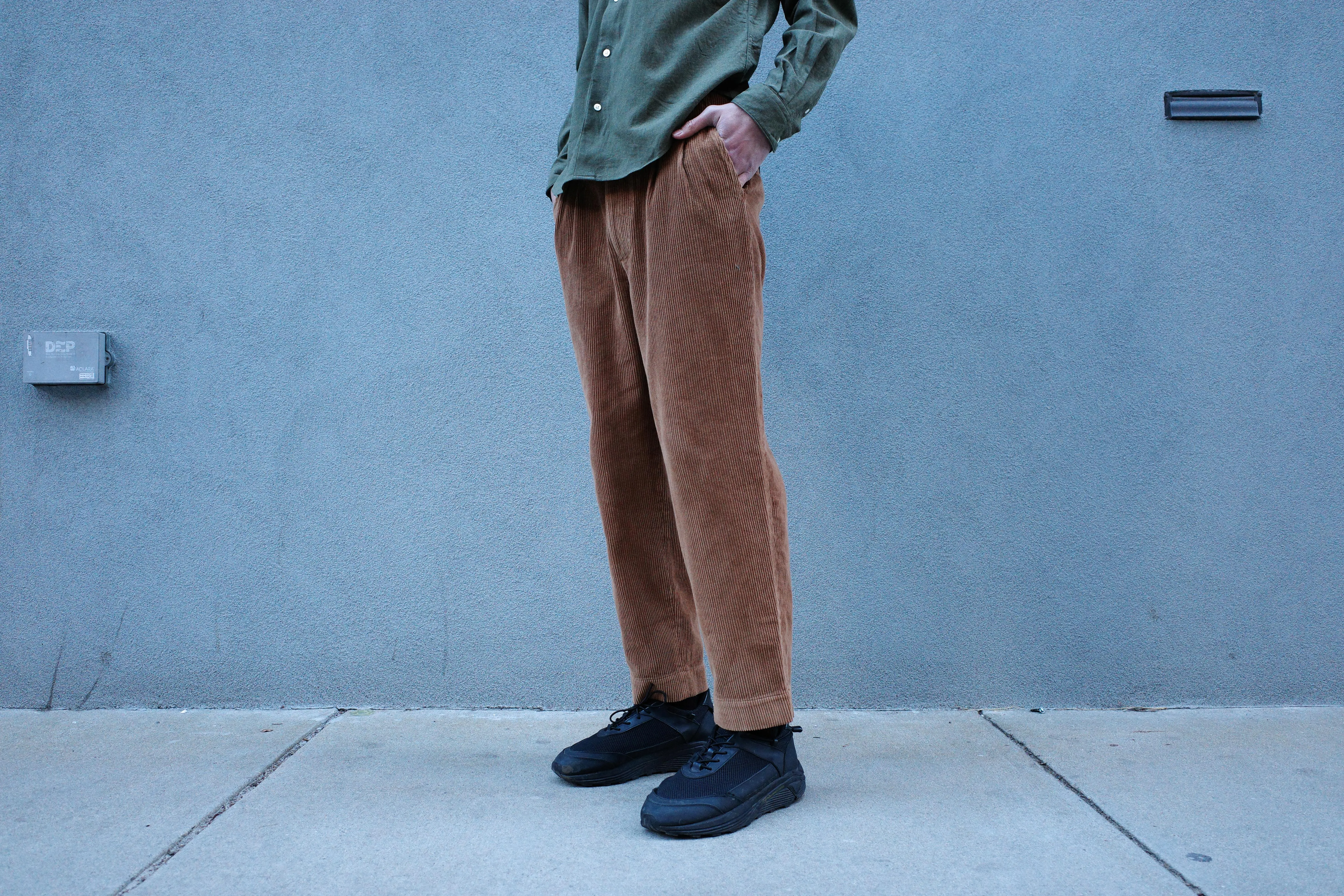 The Fund Pant, Caramel Corduroy sold by Steven Alan product image thumbnail 2