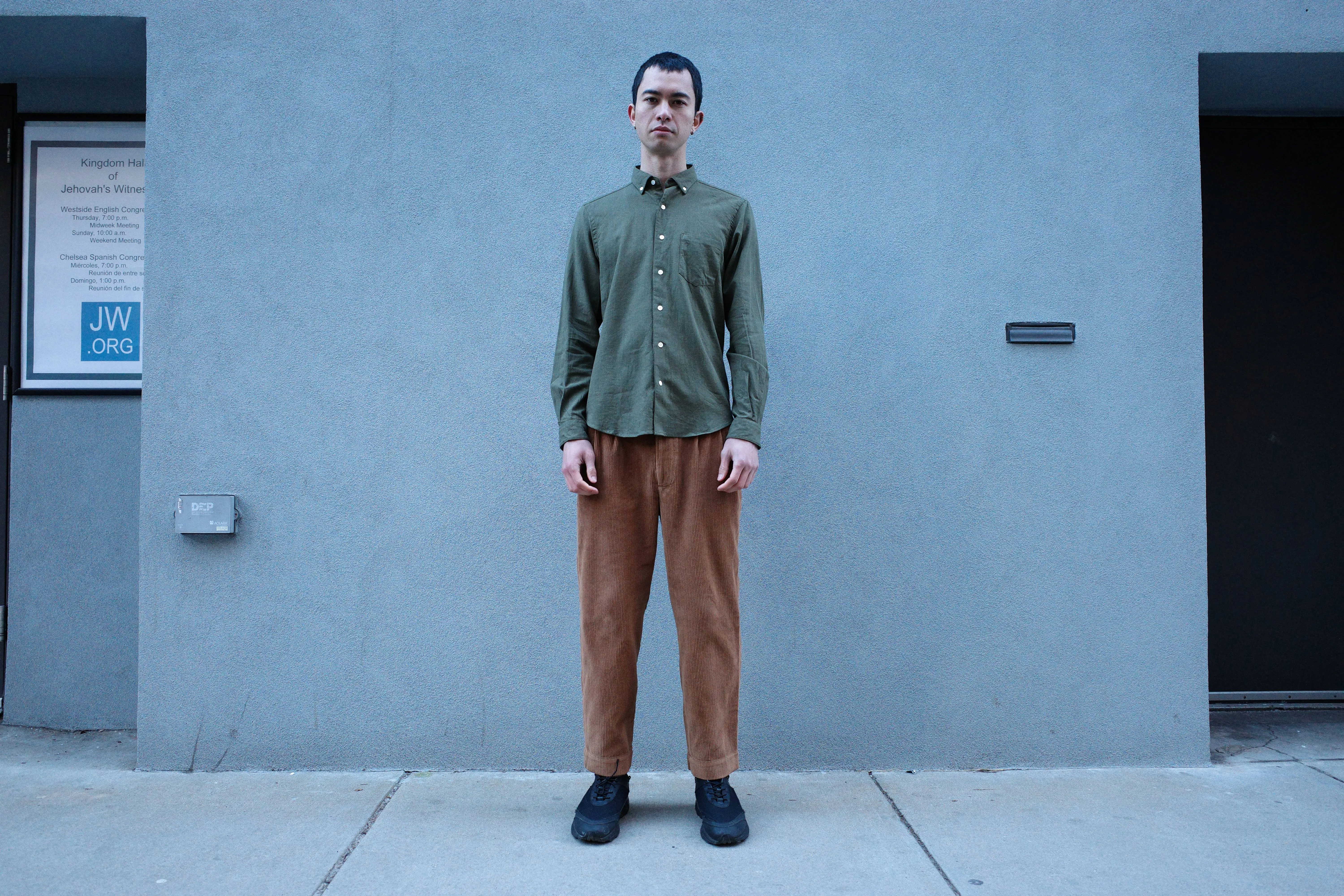 The Fund Pant, Caramel Corduroy sold by Steven Alan product image thumbnail 5