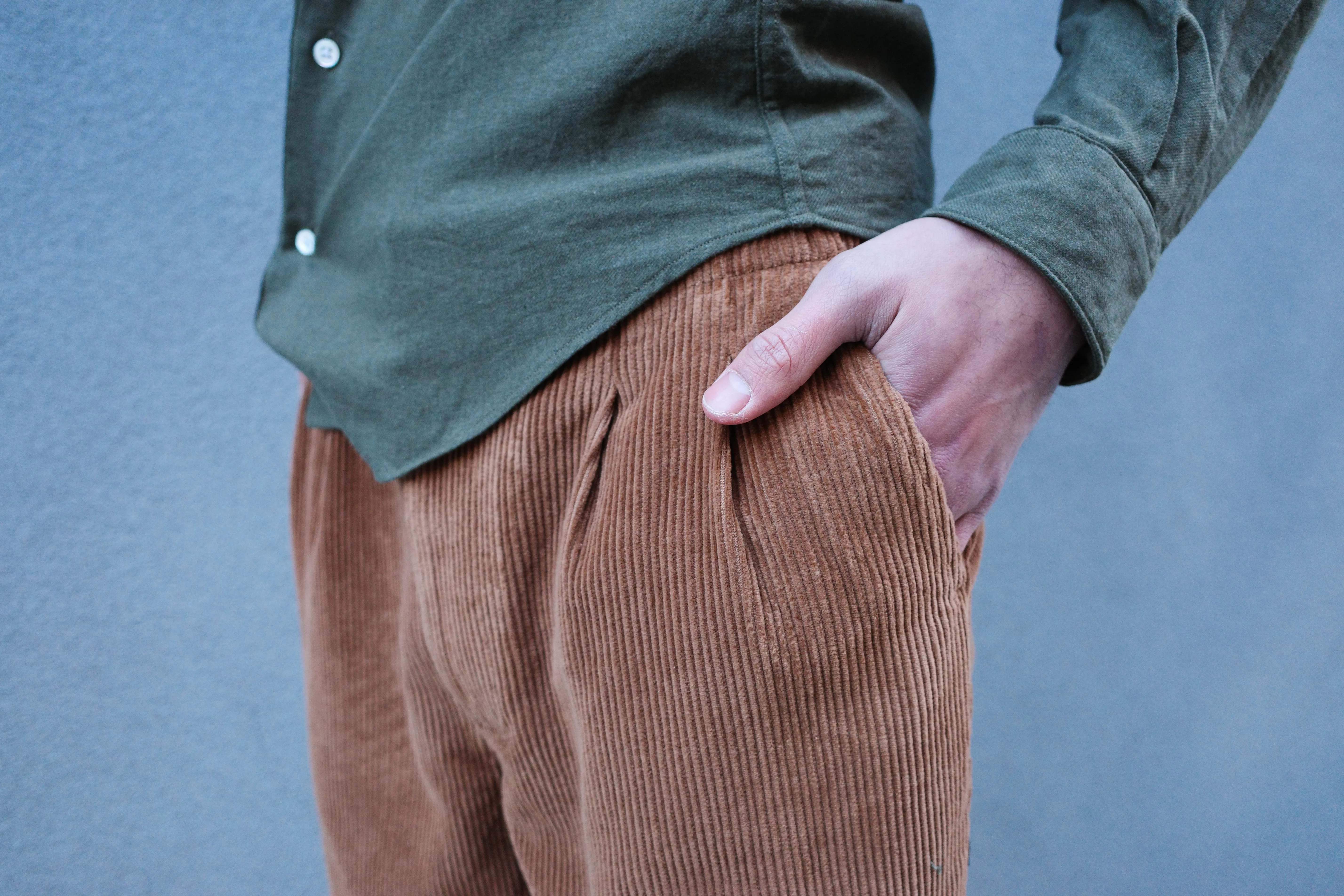 The Fund Pant, Caramel Corduroy sold by Steven Alan product image thumbnail 3