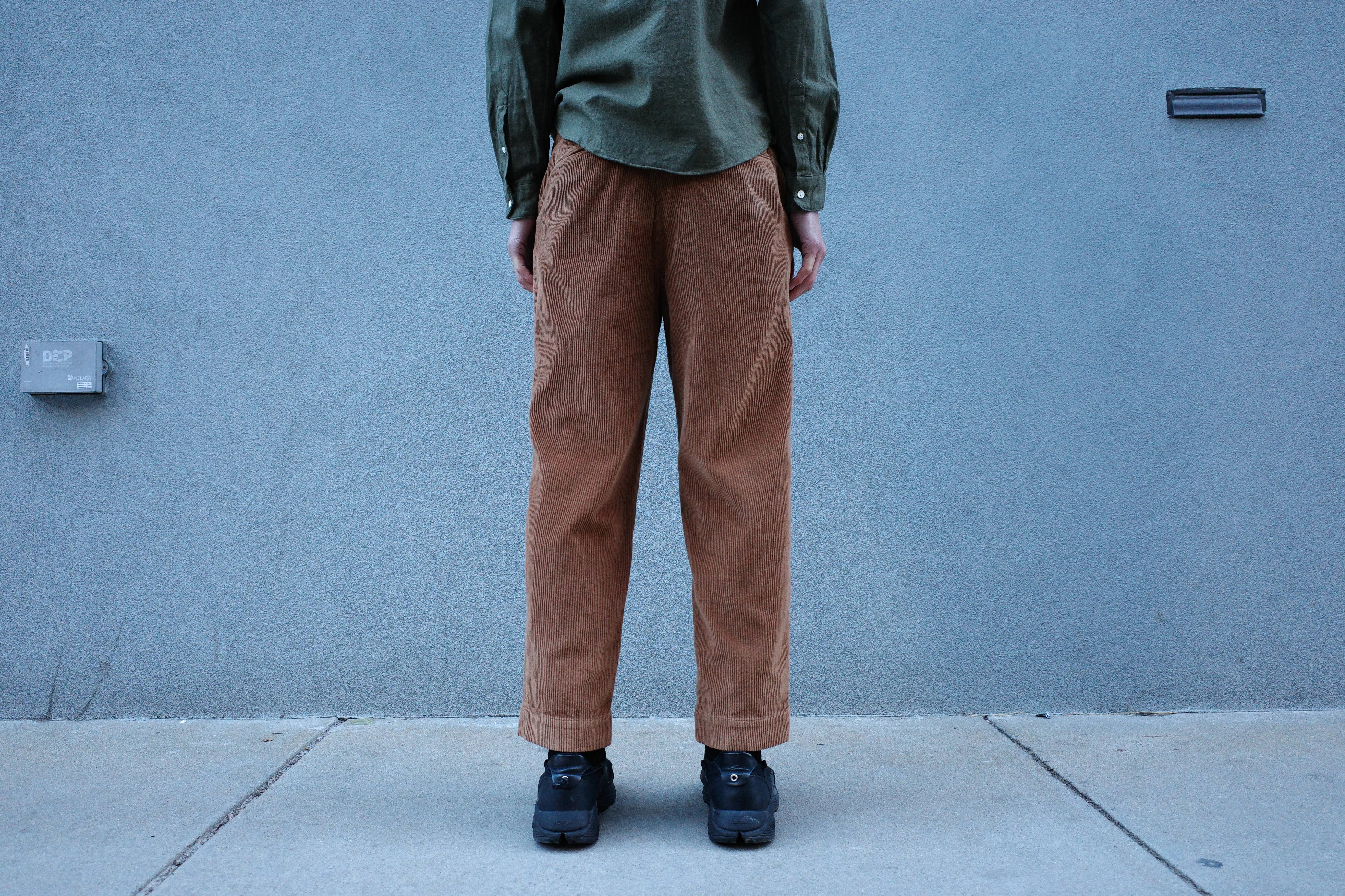 The Fund Pant, Caramel Corduroy sold by Steven Alan product image thumbnail 4