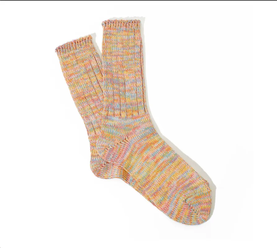 Color Mix Crew Sock sold by Steven Alan