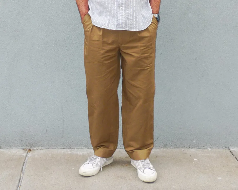 The Fund Pant, Deadstock Butternut Canvas sold by Steven Alan