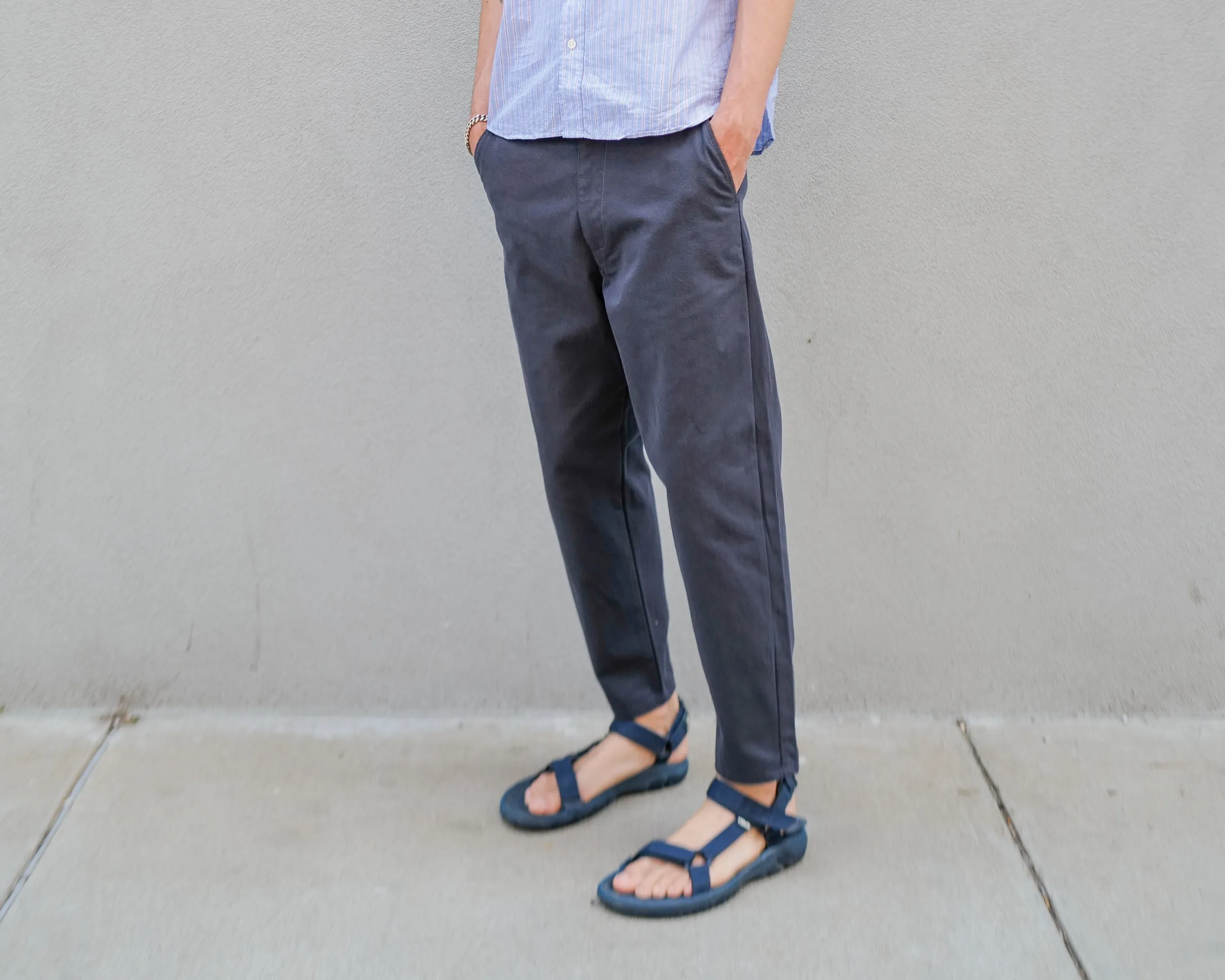 Lightweight Danver Pant, Navy Twill sold by Steven Alan product image thumbnail 2