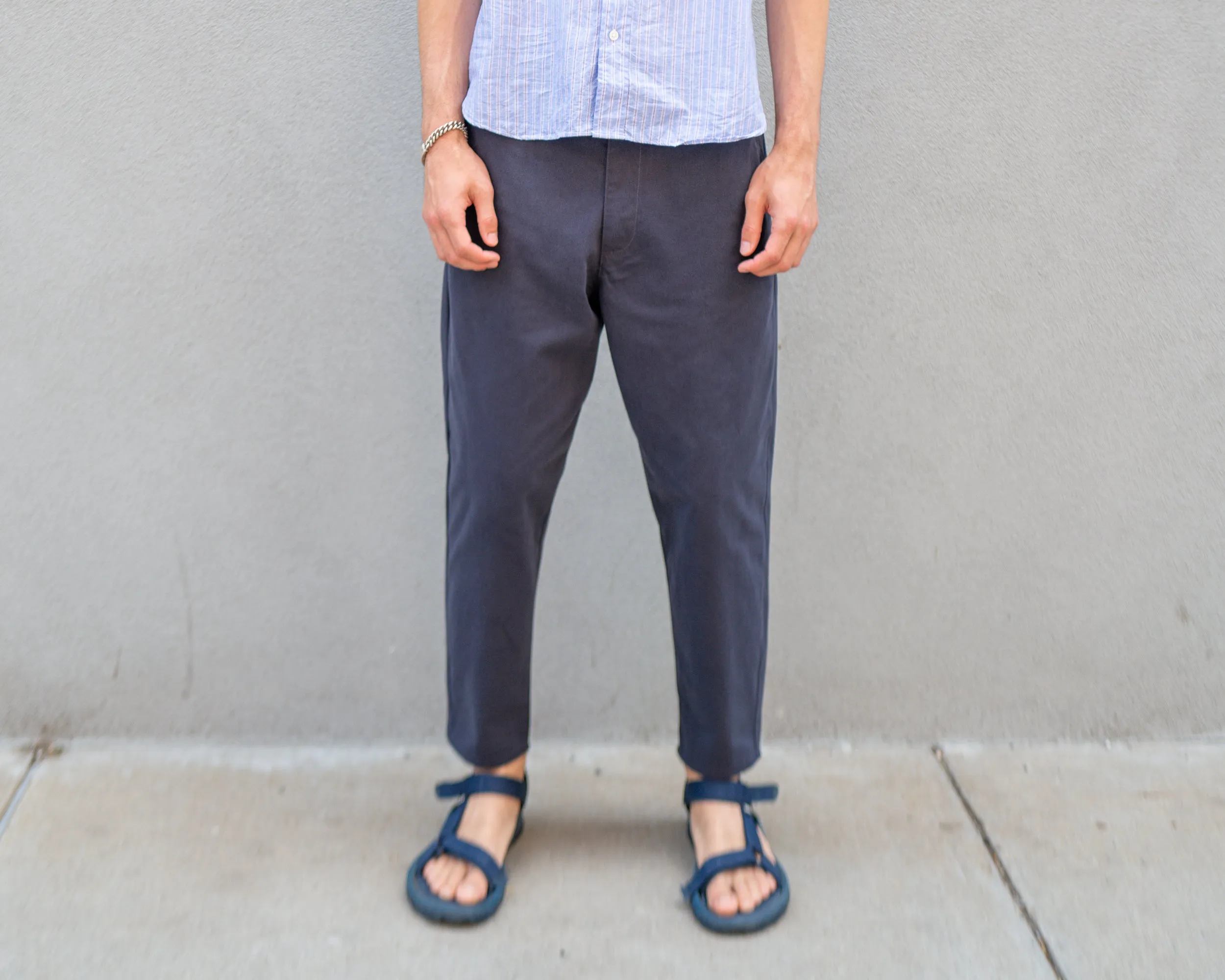 Lightweight Danver Pant, Navy Twill sold by Steven Alan