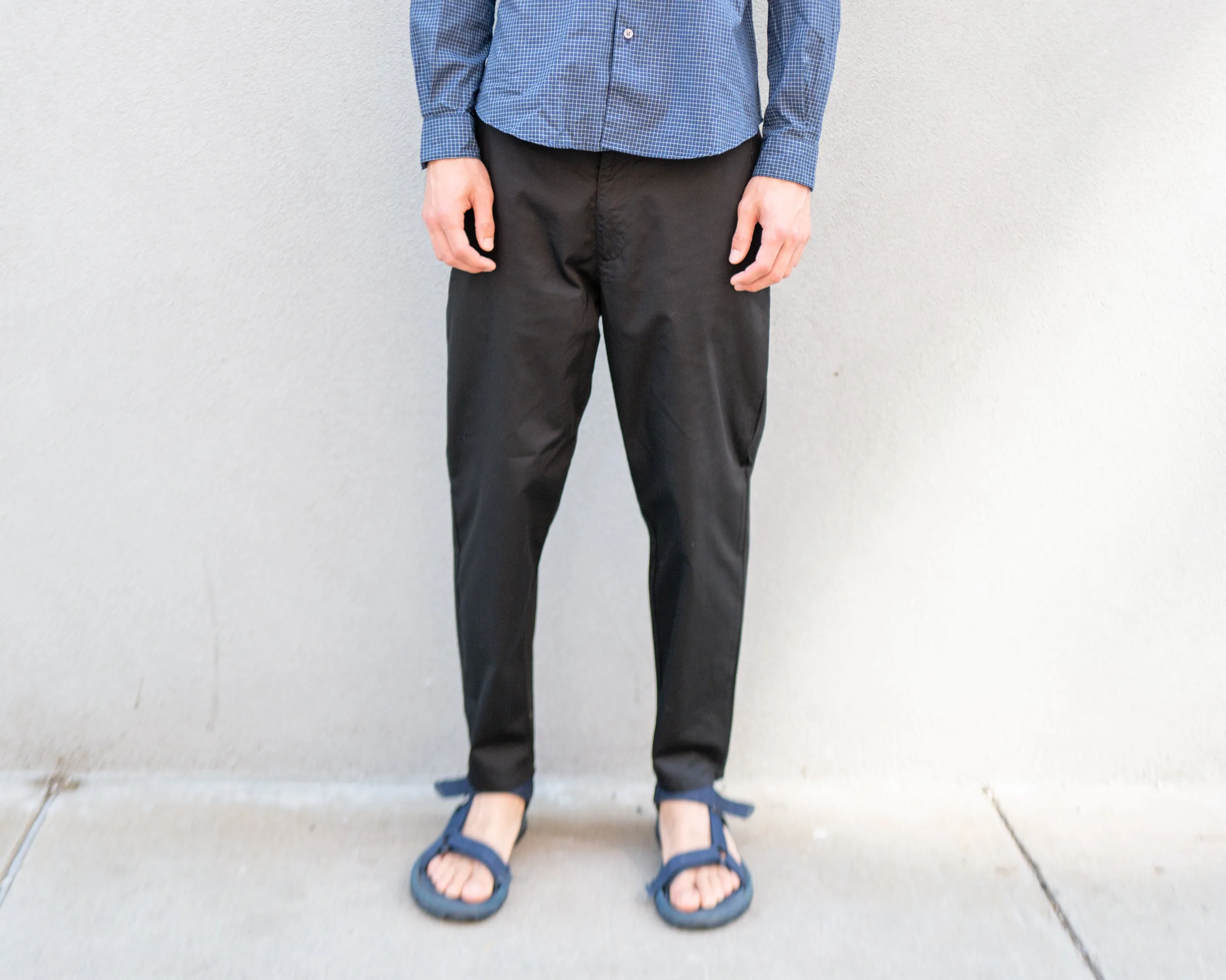 Lightweight Danver Pant, Dark Black sold by Steven Alan