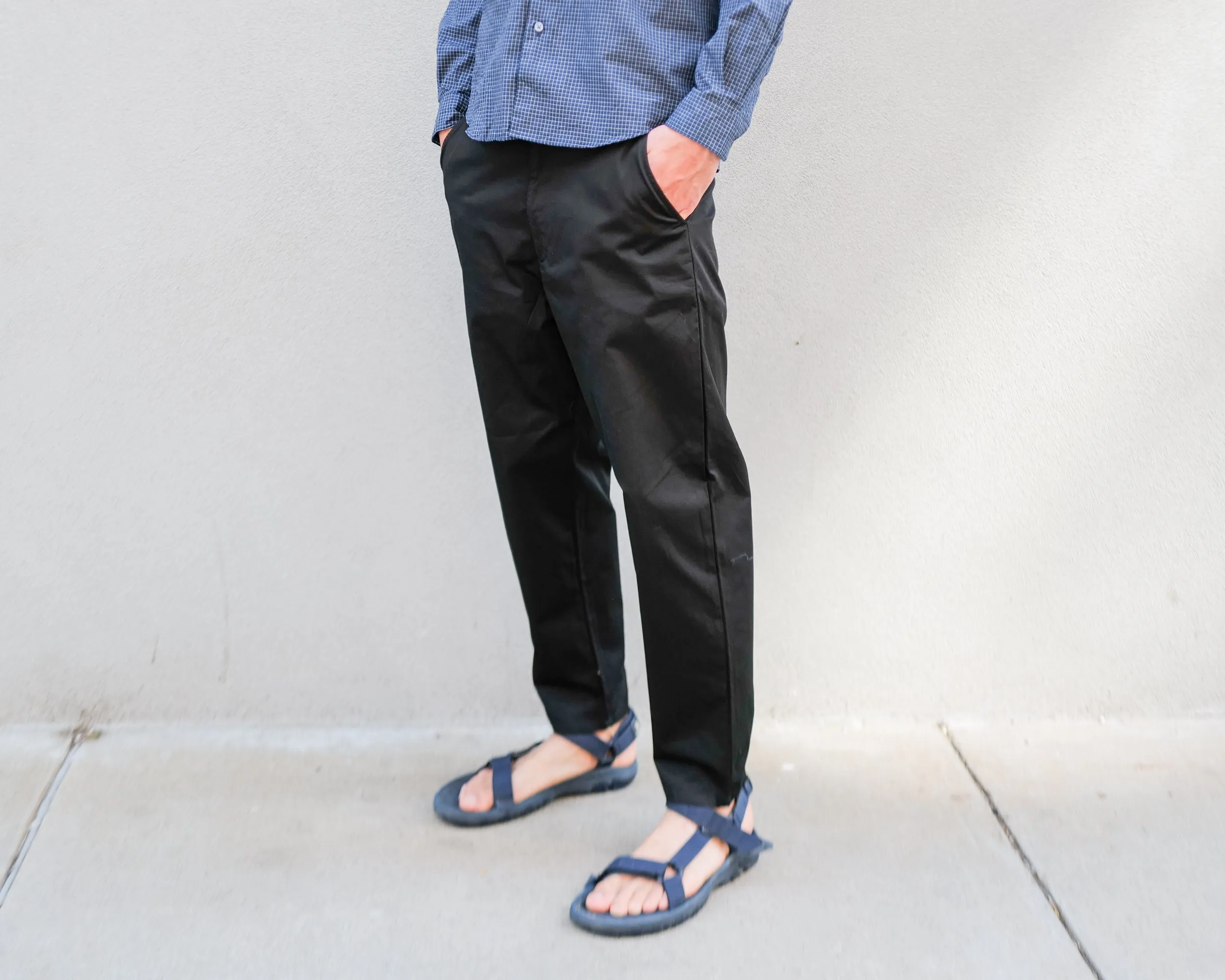 Lightweight Danver Pant, Dark Black sold by Steven Alan product image thumbnail 2