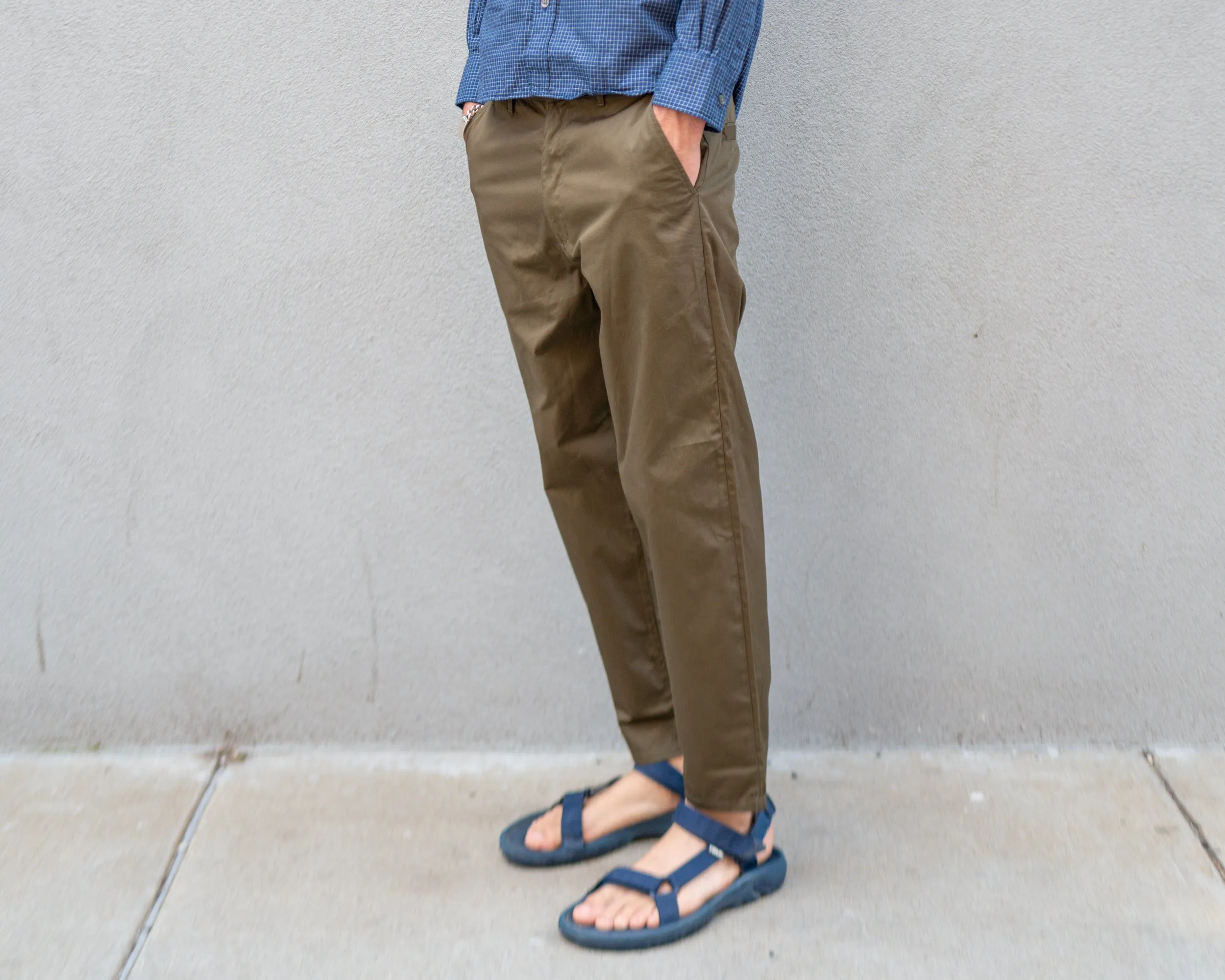 Lightweight Danver Pant, Olive sold by Steven Alan product image thumbnail 2