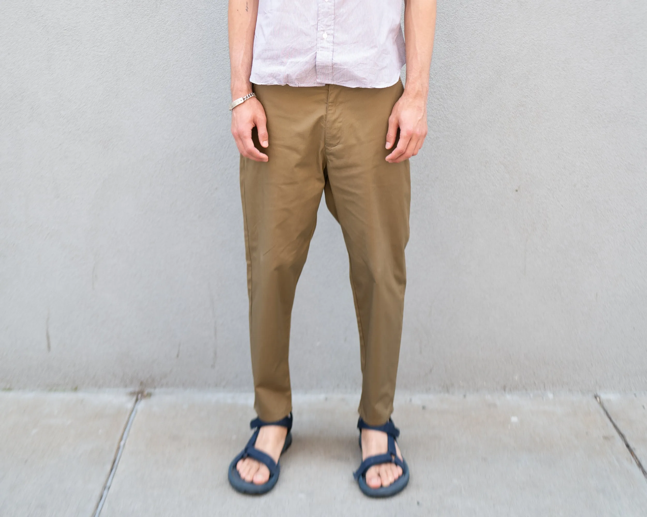Lightweight Danver Pant, Light Brown sold by Steven Alan