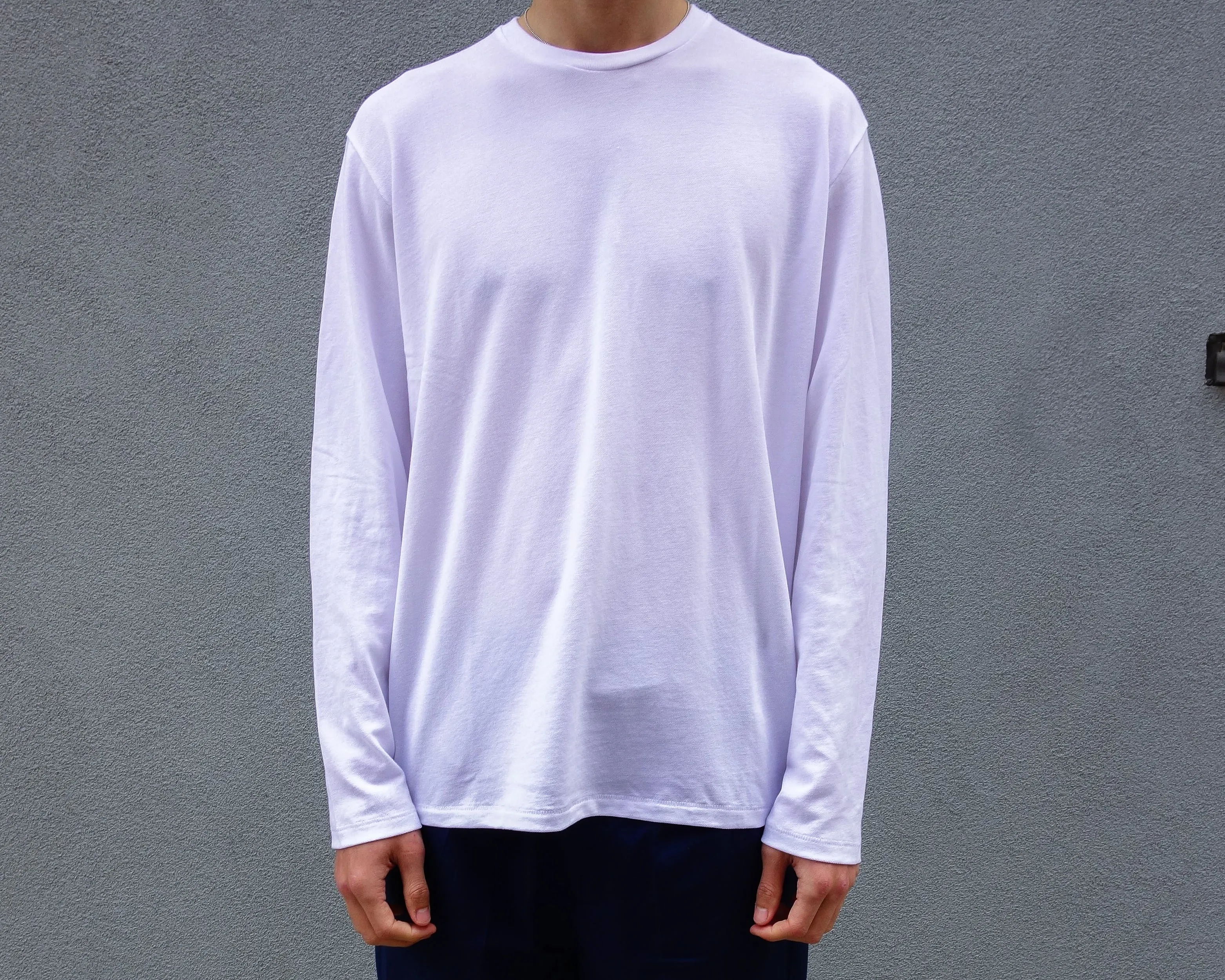 The Pique Long Sleeve, Ultra Pale Lavender sold by Steven Alan product image thumbnail 3