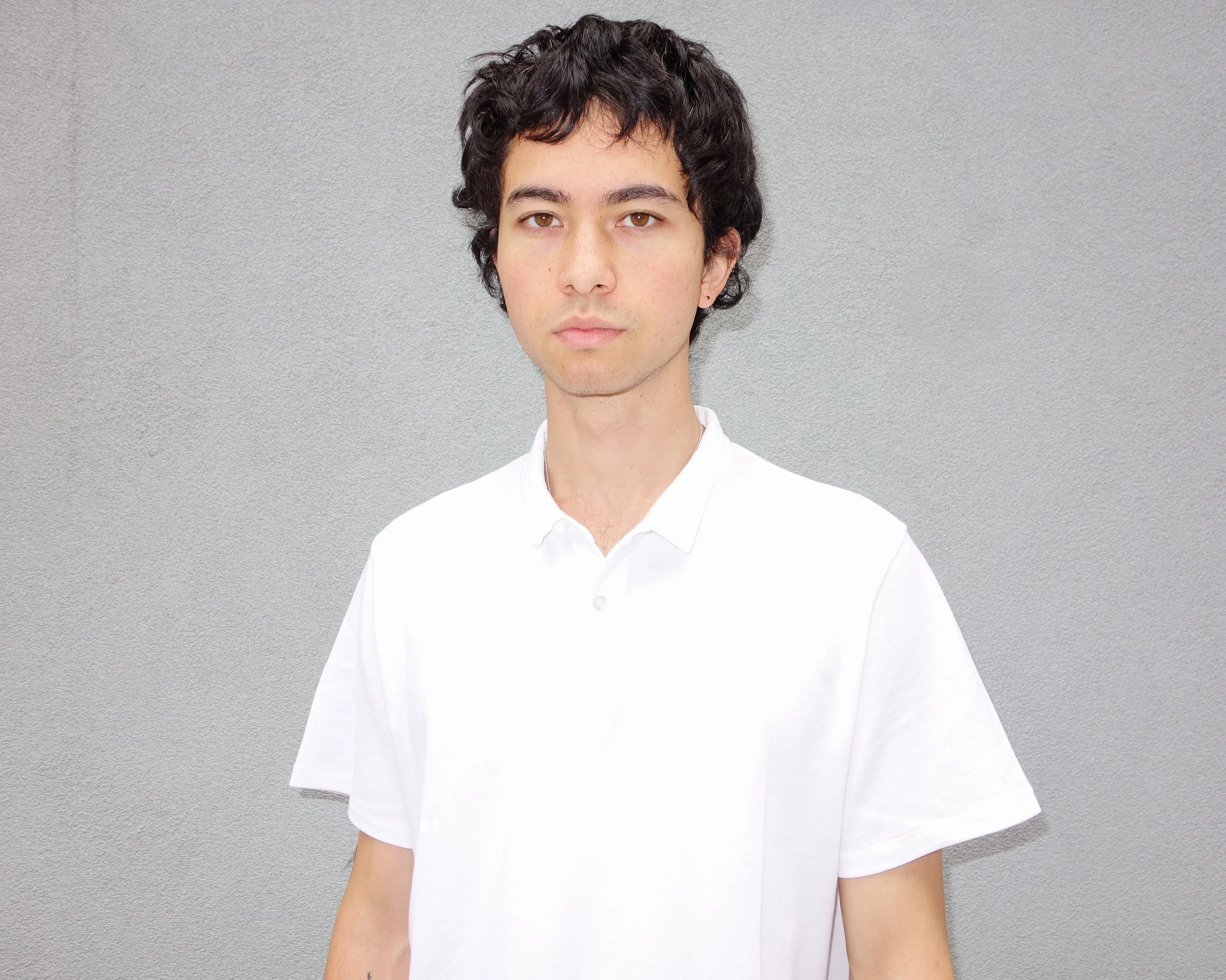 The Cropped Collar Polo, White sold by Steven Alan product image thumbnail 5
