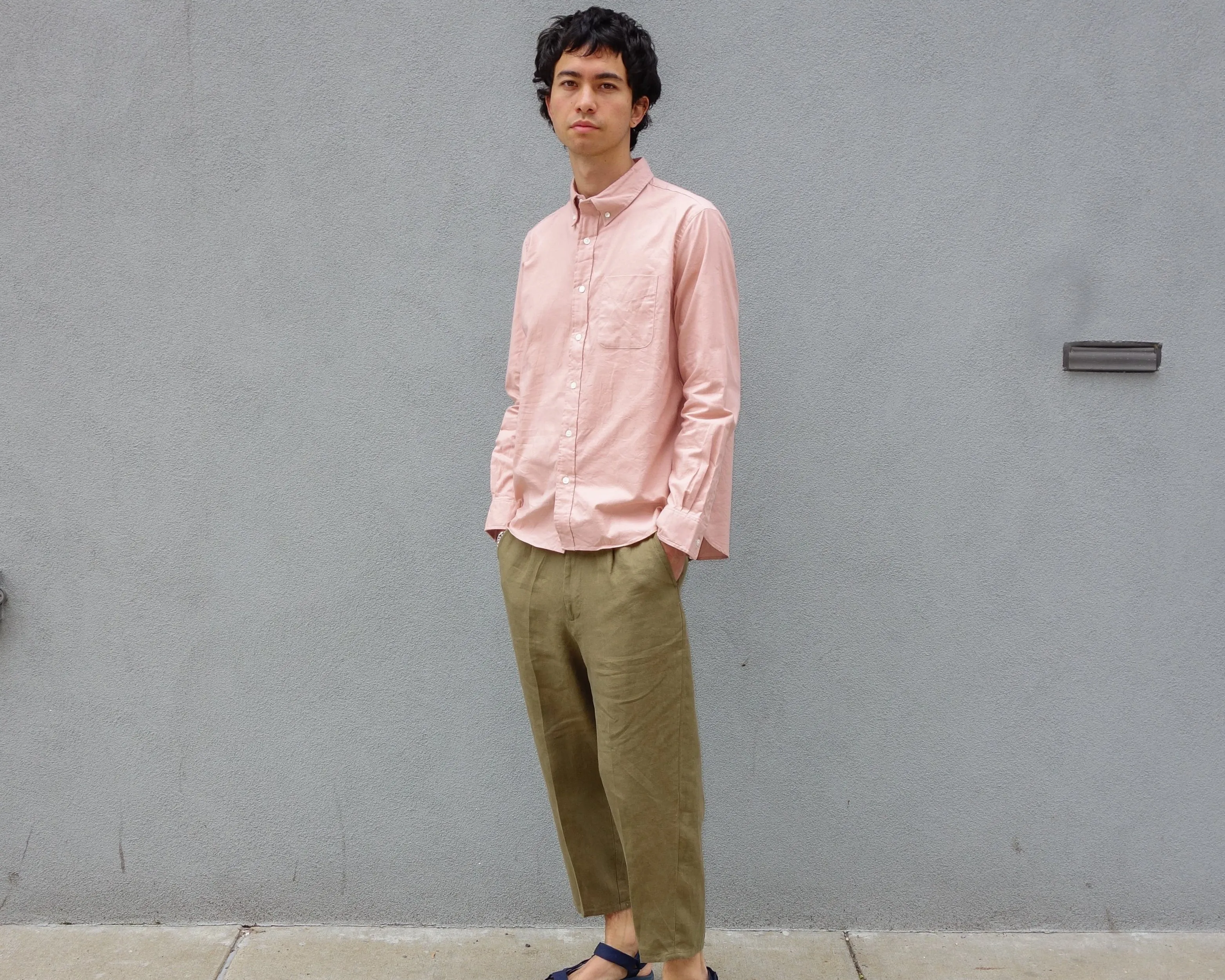 The Collegiate Shirt, Southern Pink sold by Steven Alan product image thumbnail 3