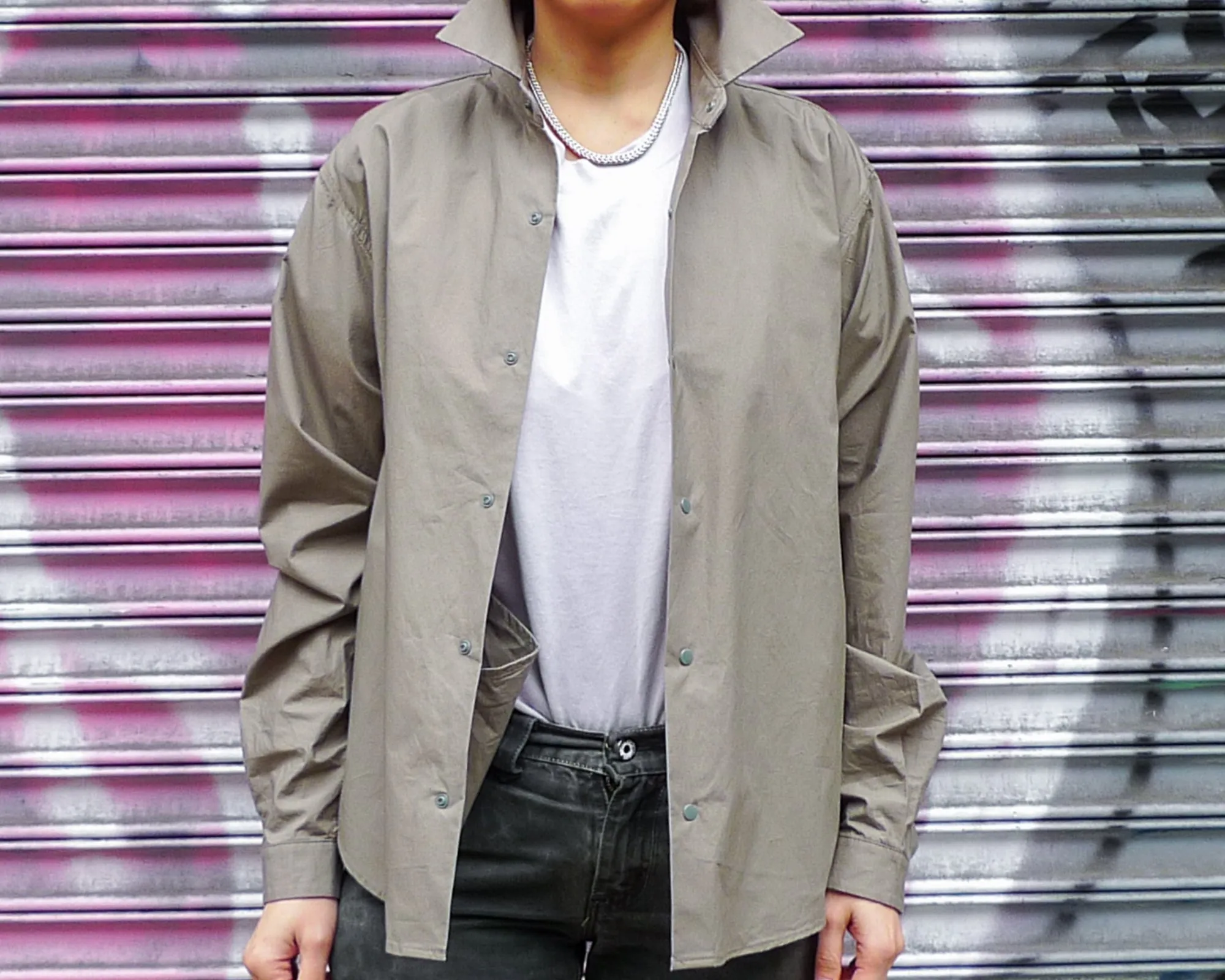 The Snap Jacket, Deep Sand sold by Steven Alan product image thumbnail 4