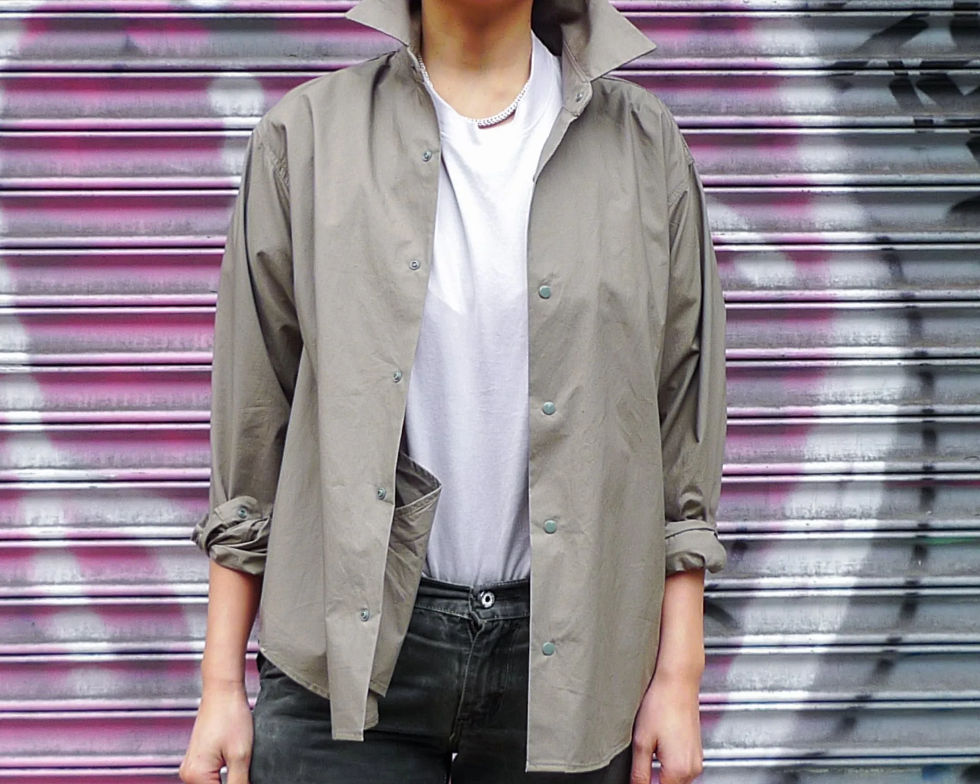 The Snap Jacket, Deep Sand sold by Steven Alan product image thumbnail 2