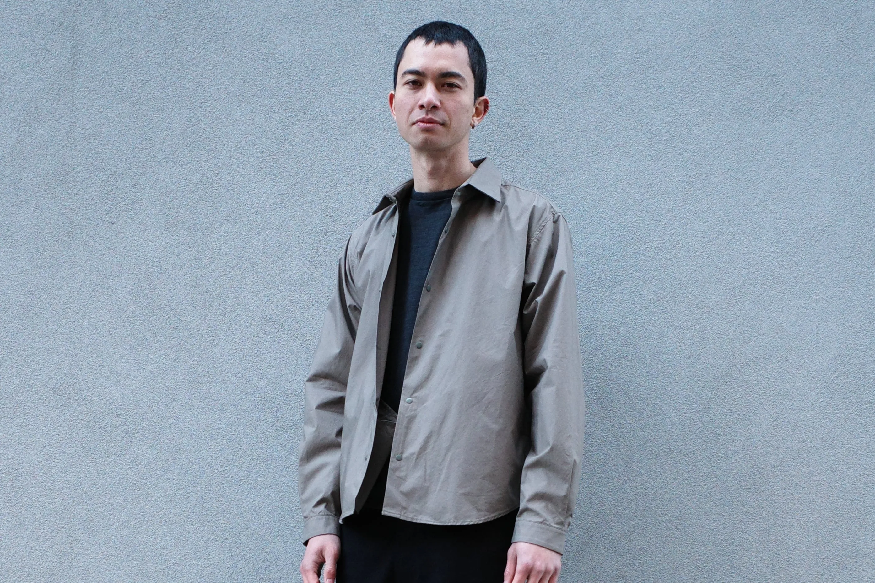 The Snap Jacket, Deep Sand sold by Steven Alan