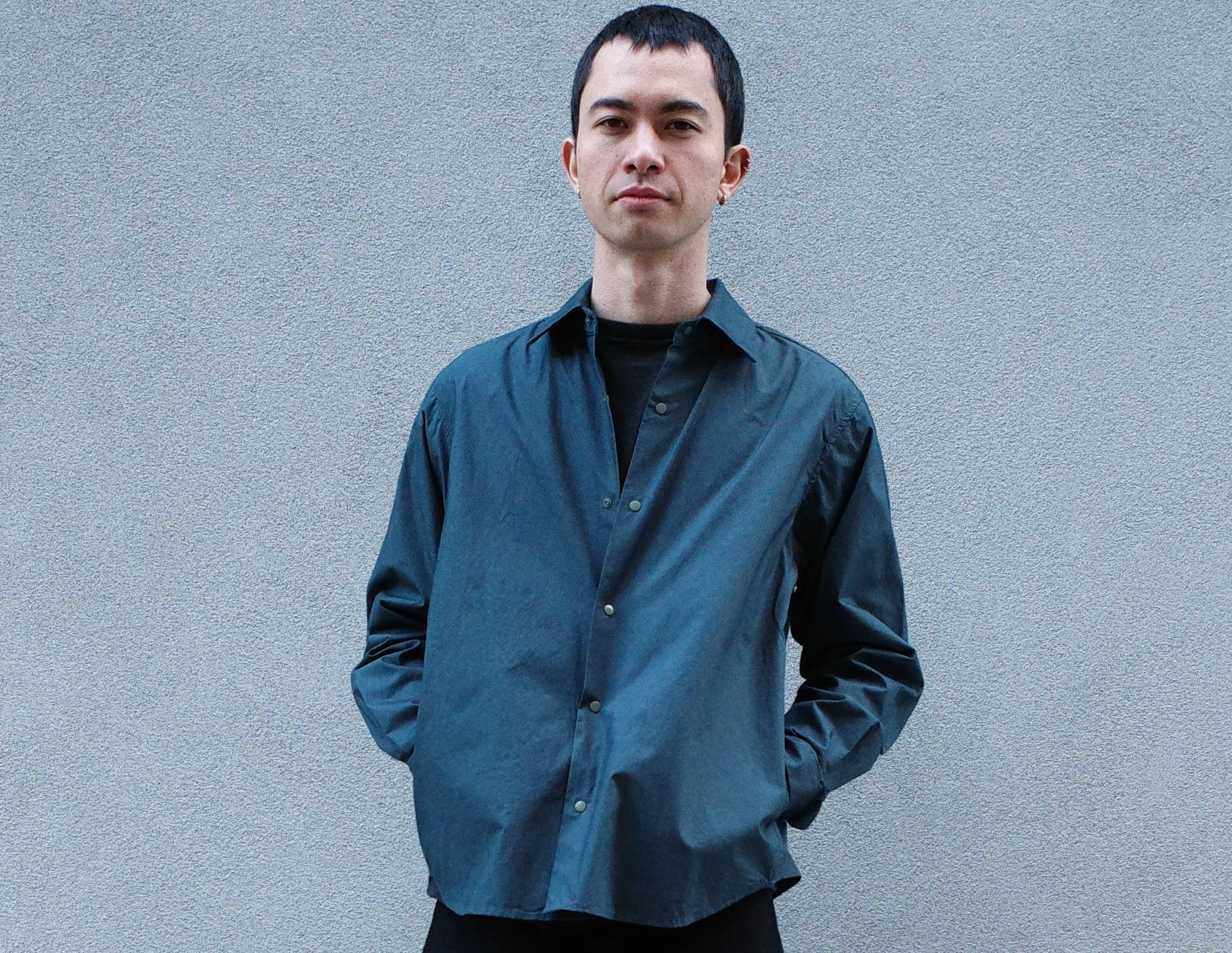 The Snap Jacket, Dark Ocean sold by Steven Alan product image thumbnail 3