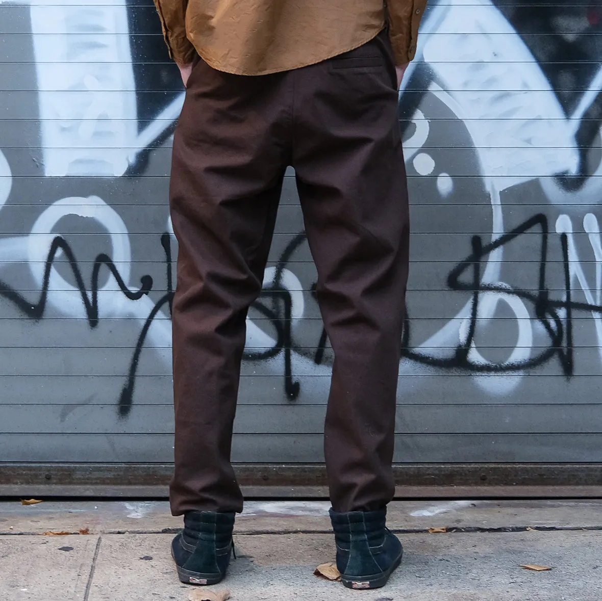 The Danver Pant, Chocolate | LONG sold by Steven Alan product image thumbnail 2