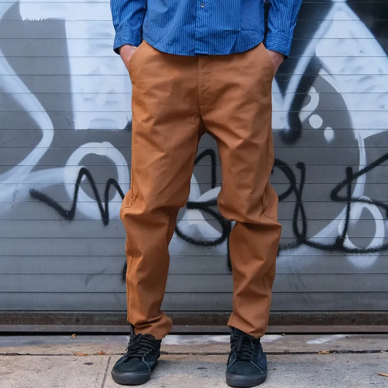 The Danver Pant Caramel | LONG sold by Steven Alan