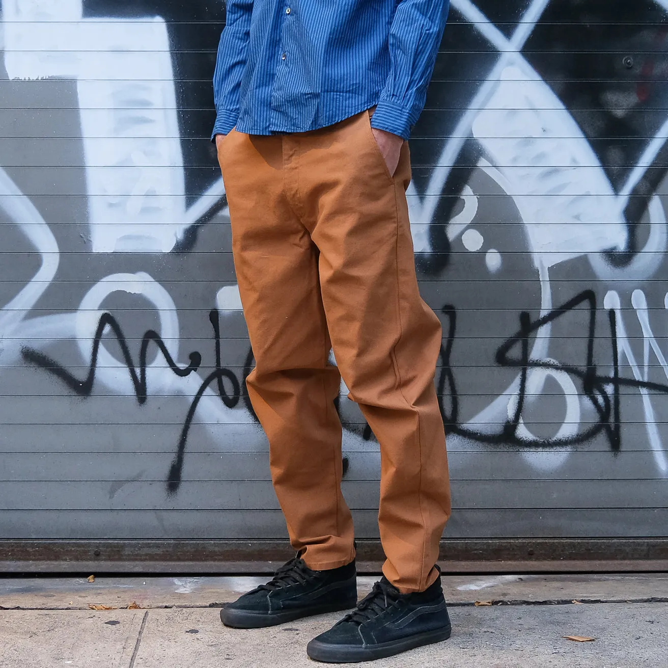The Danver Pant Caramel | LONG sold by Steven Alan product image thumbnail 2