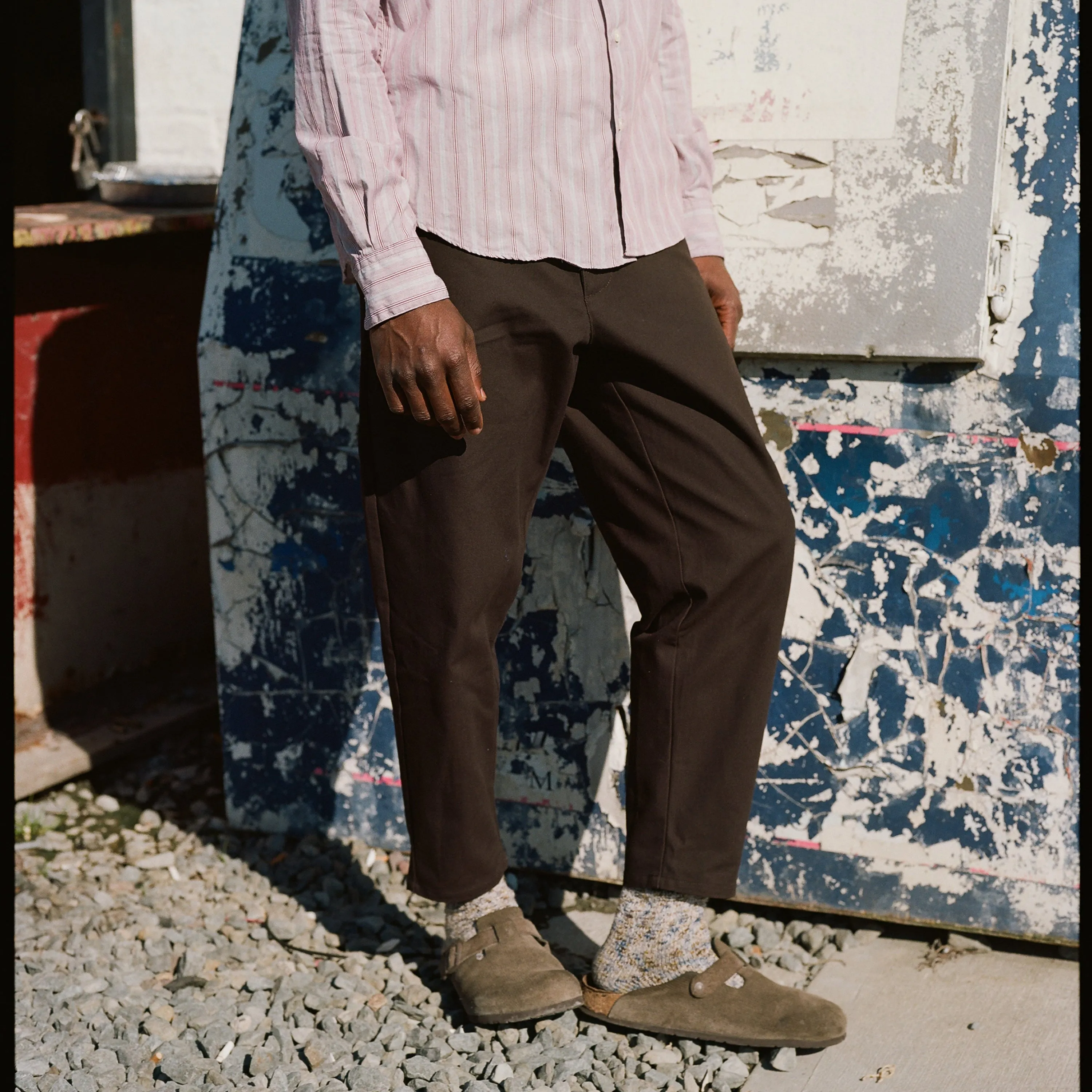 Danver Pant, Chocolate sold by Steven Alan product image thumbnail 2