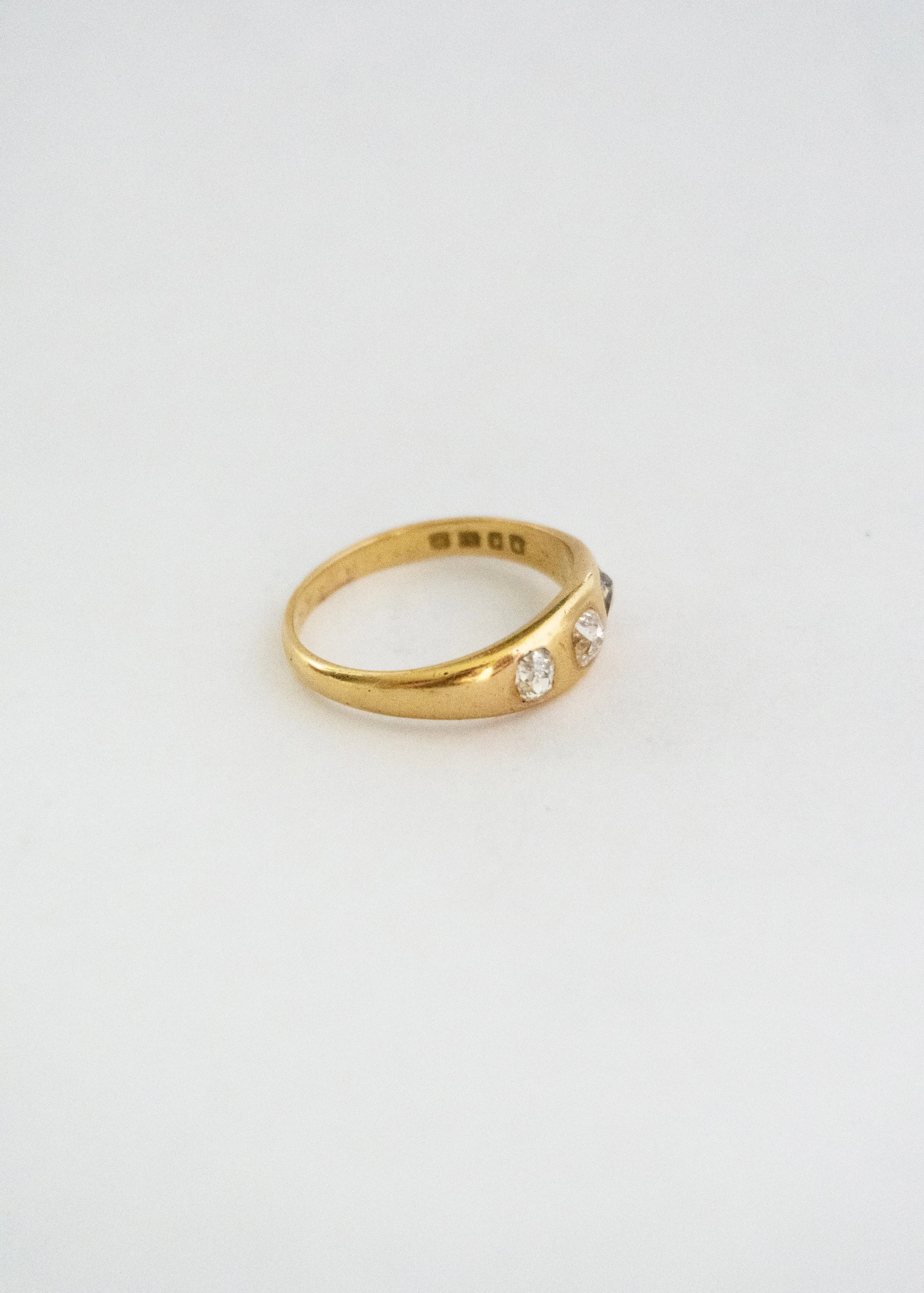 Vintage 3 Diamond Ring sold by Steven Alan product image thumbnail 3