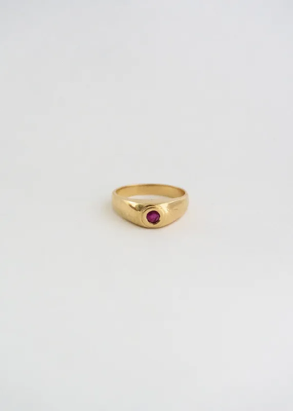 Vintage 14k Ruby Ring sold by Steven Alan