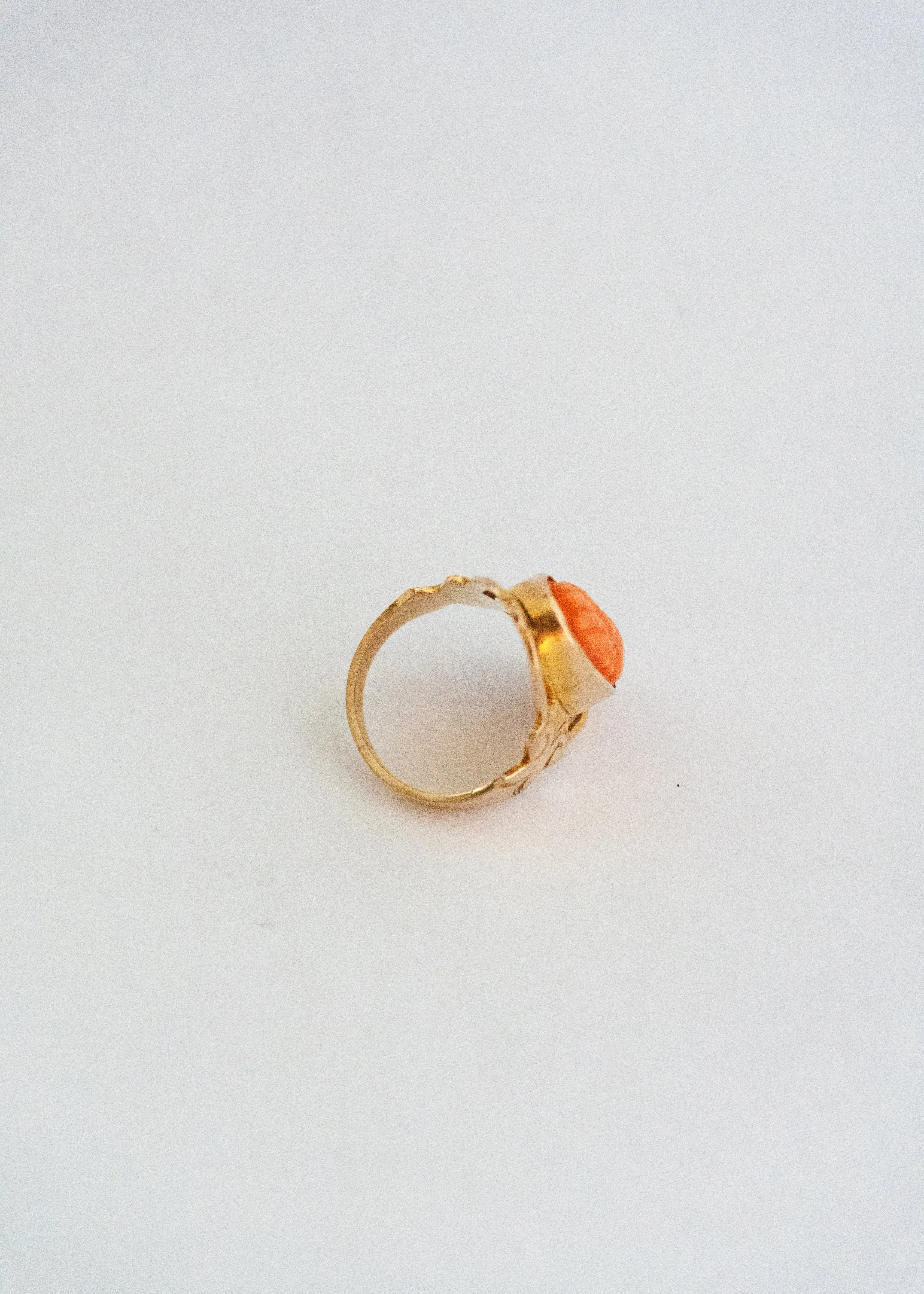 Vintage Carved Woman Ring sold by Steven Alan product image thumbnail 3